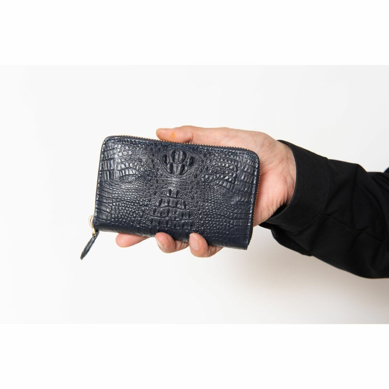 ベビーホーンクロコラウンドサイフ3