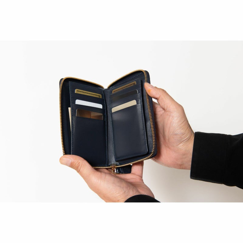 ベビーホーンクロコラウンドサイフ4