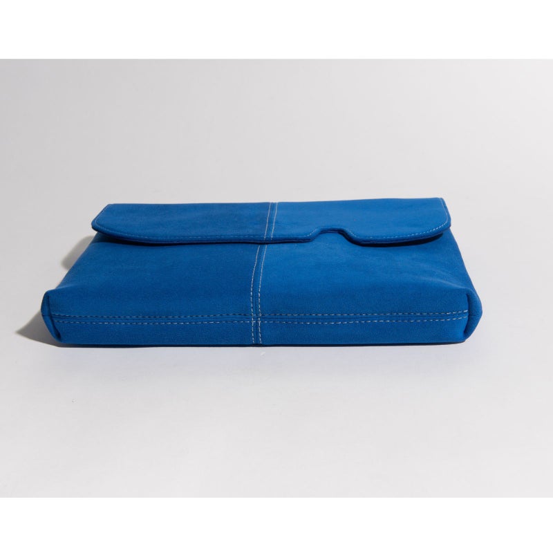 アルカンターラピスタシリーズ　エグゼクティブサコッシュショルダーバッグブルー7